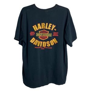 Harley Davidson Milwaukee Wisconsin Graphic Tee